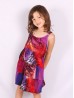 Kids Colorful Super Soft Flounce Fashion Dress (6-10  Yrs) 